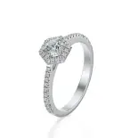 Pierścionek białe złoto z diamentami AJPZ_076